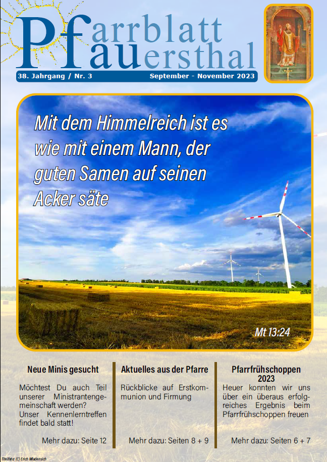 Pfarrblatt 3/2023